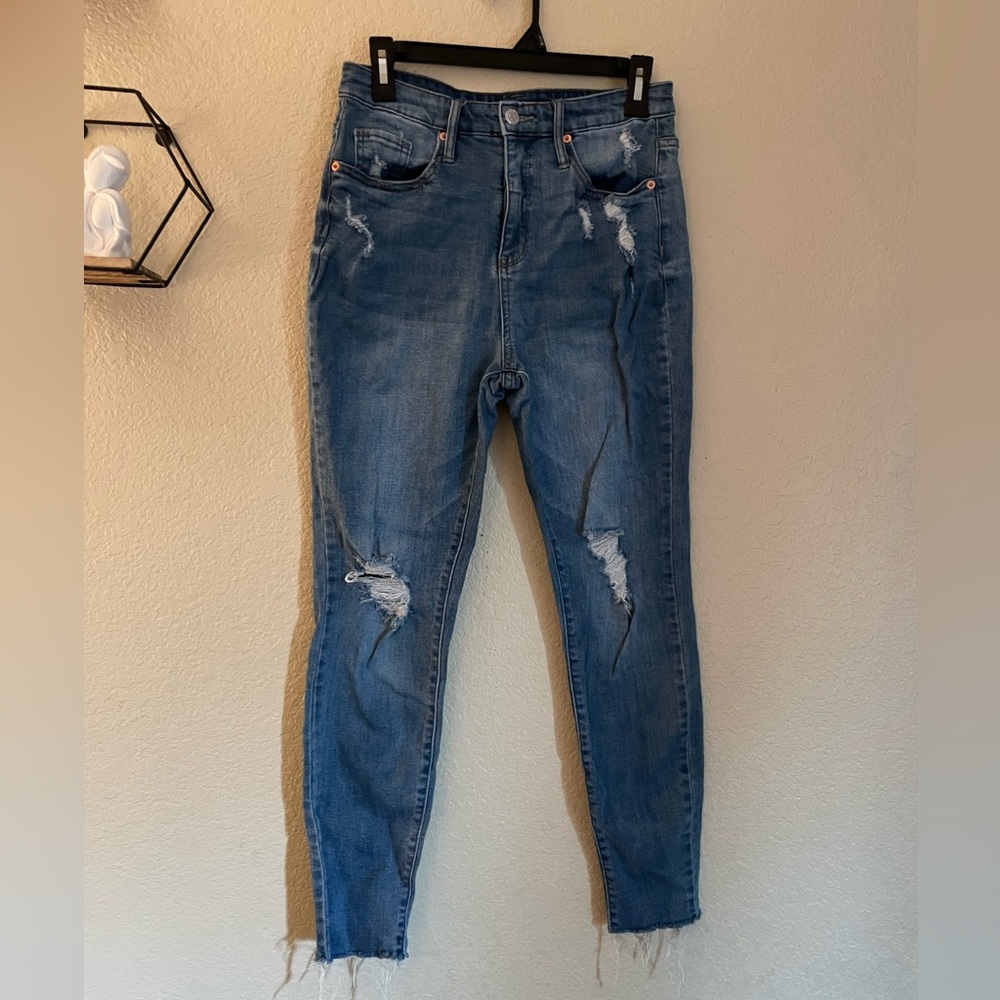 High Rise Skinny Jeans - Size 8